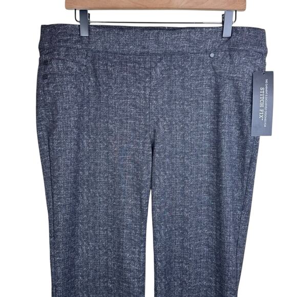 Liverpool NWT Jordyn Bootcut 14 Gray Stretch High Rise Dress Pants Welt Pockets - Picture 3 of 10